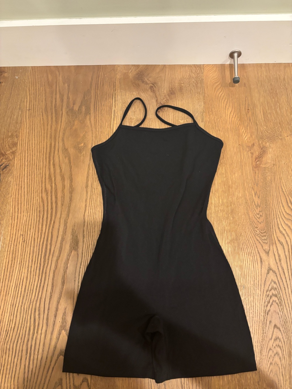 Garage Black Active Romper